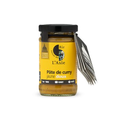 PATE DE CURRY JAUNE DOUX BIO 100G