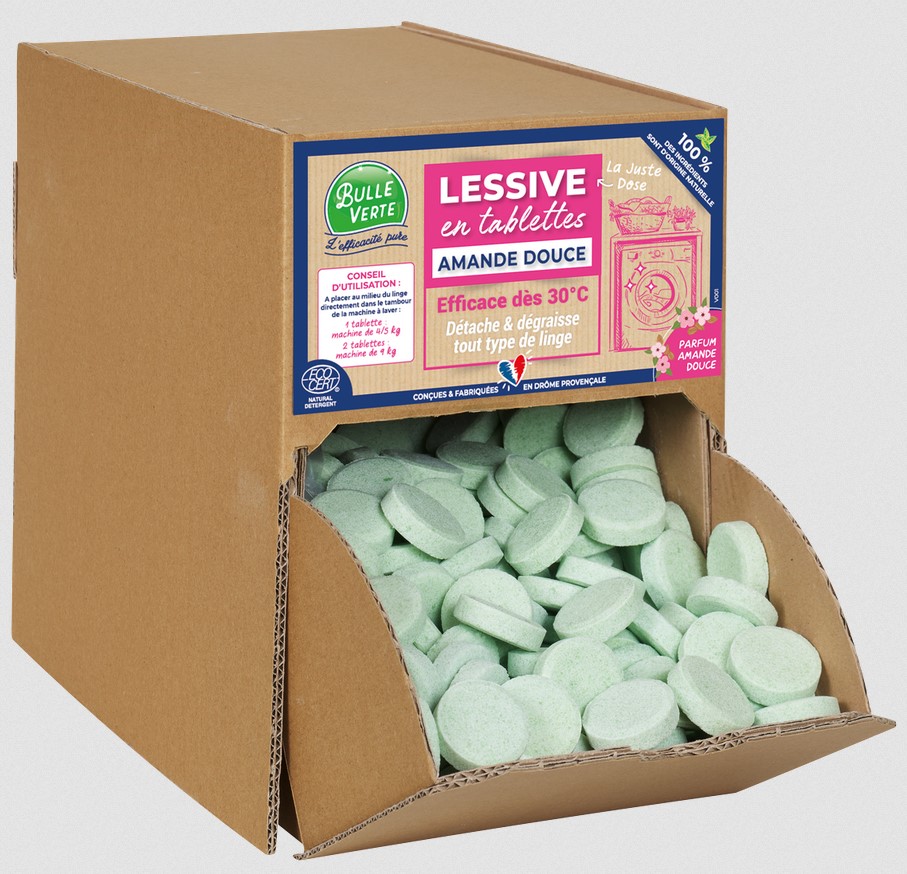 TABLETTES LESSIVE AMANDE DOUCE
